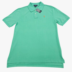 NWT Ralph Lauren Polo Shirt Boys Size XL 18 20 Green Short Sleeve